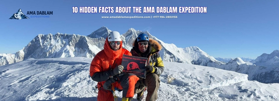 Why Book Ama Dablam Expedition for 2027-2028 